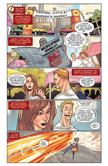The Flash #763 preview page