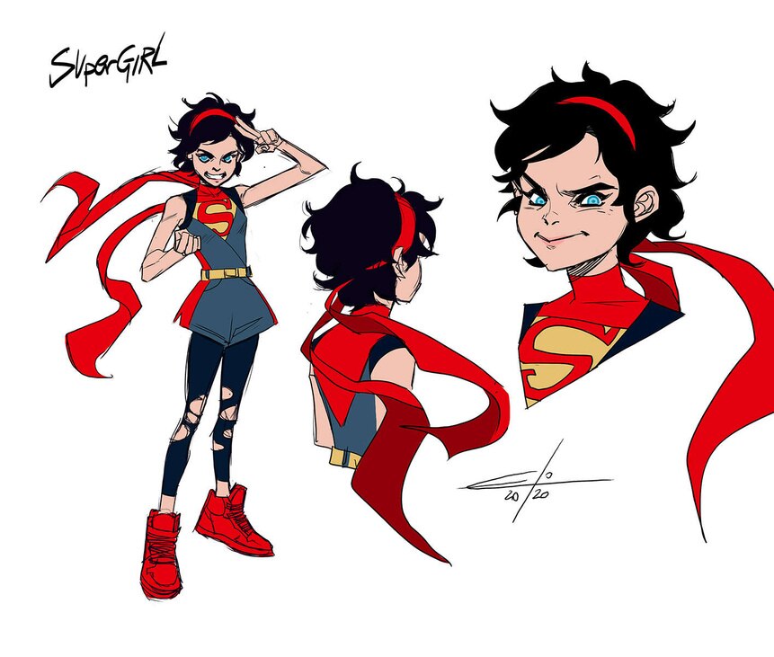 Teen Justice Supergirl