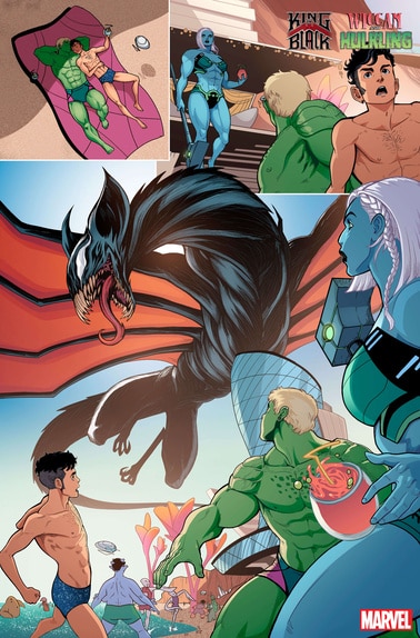 King in Black Wiccan and Hulkling preview page 2