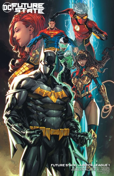 Future State: Justice League variant cover
