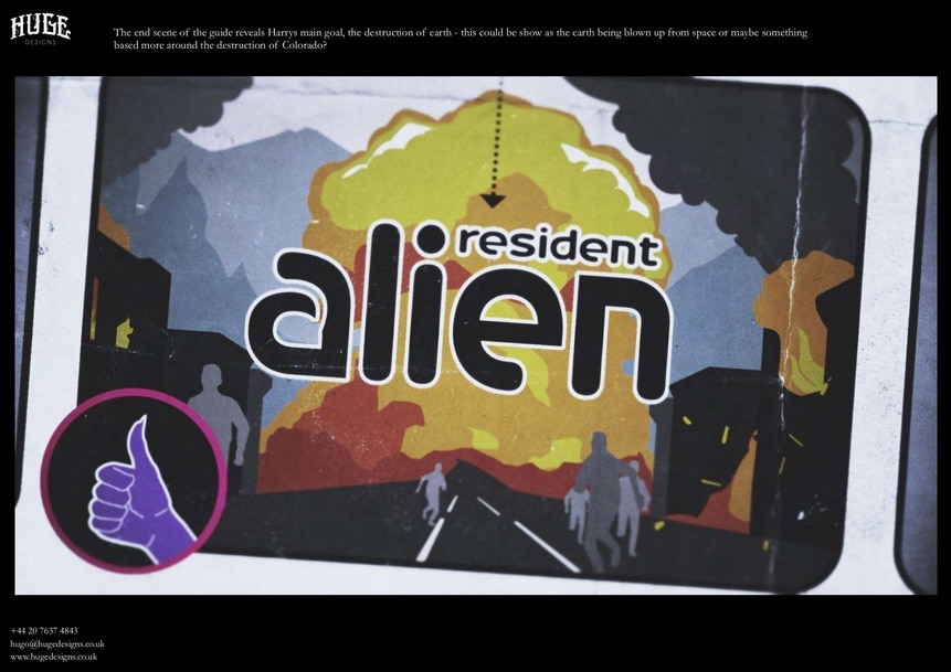 Resident Alien unused opening