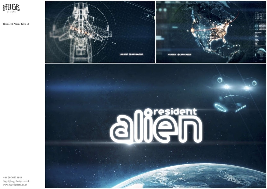 Resident Alien unused opening