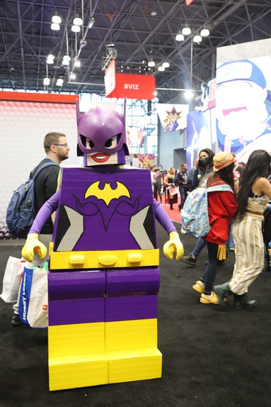 Cosplayers at Day 1 of New York Comic Con