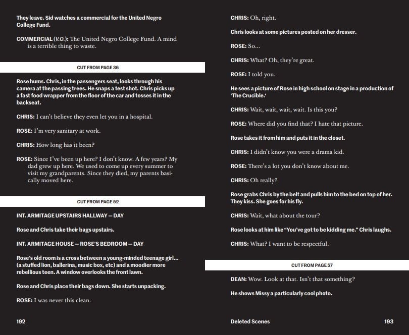 Get Out Annotated Screenplay exclusive page 3