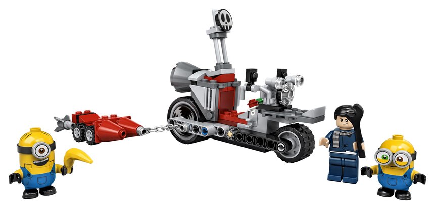 LEGO Minions Unstoppable Bike Chase set