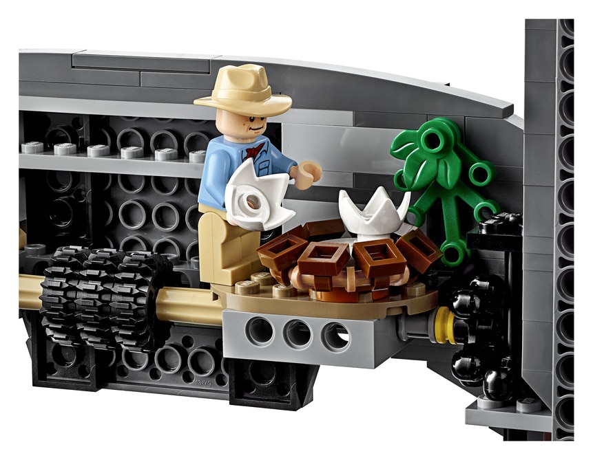 LEGO Jurassic Park Alan Scene