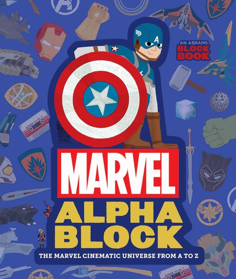 Marvel Alphablock front cover