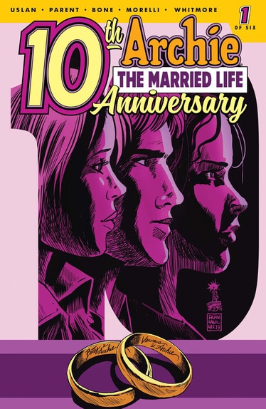 The Married Life 10th Anniversary #1 (Variant Cover by F. Francavilla)