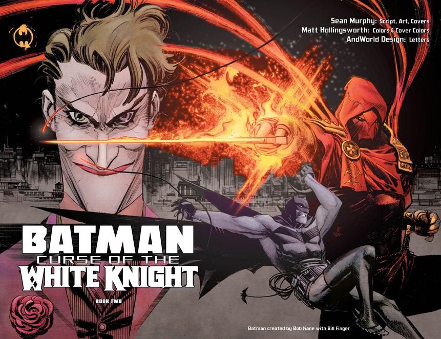 Batman Curse of the White Knight 2 Pages 2 and 3
