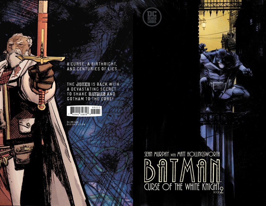 Batman Curse of the White Knight 2 Variant Cover