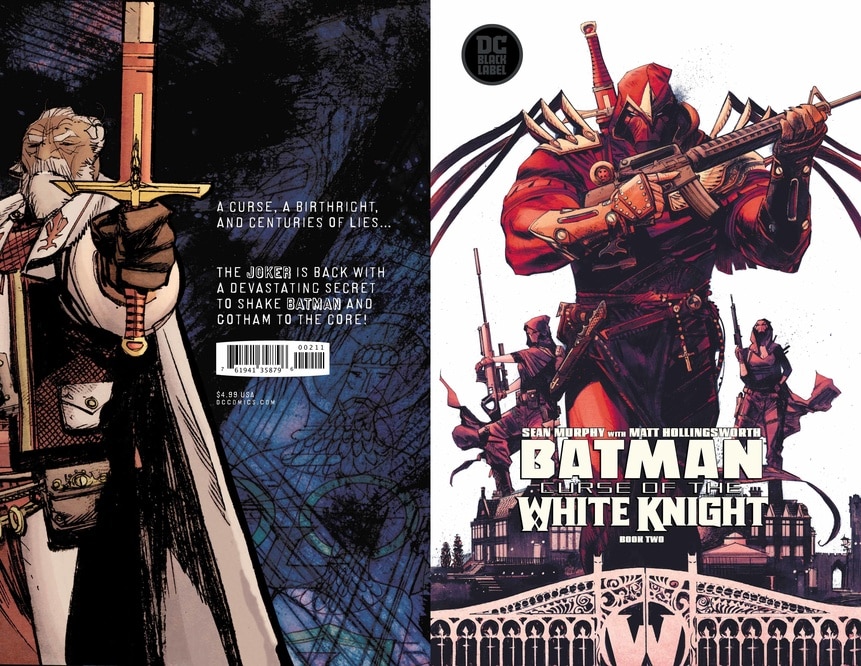 Batman Curse of the White Knight 2 Wraparound Cover