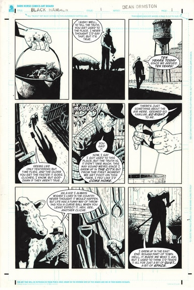 Black Hammer DC Page 1