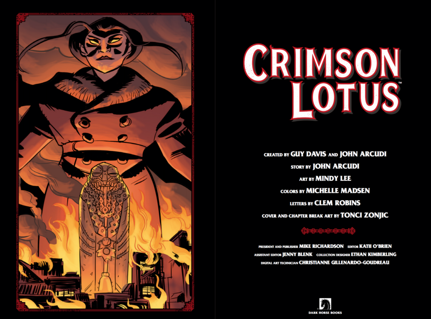 Crimson Lotus Front Page