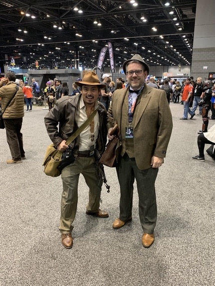 Indiana and Dr Jones