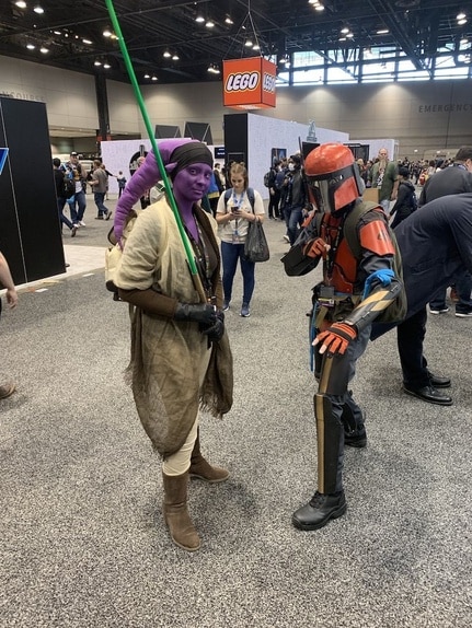 Jedi and Mandalorian