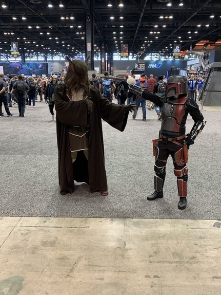 Jedi vs. Mandalorian