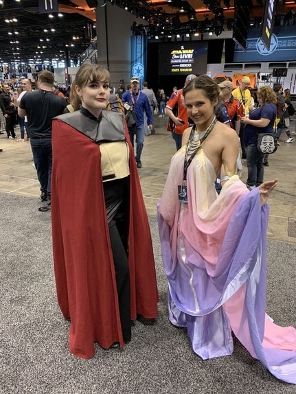 Qu'ira and Leia