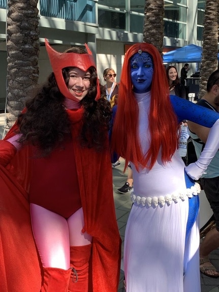 Scarlet Witch and Mystique