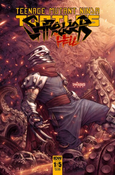Shredder In Hell Cover A