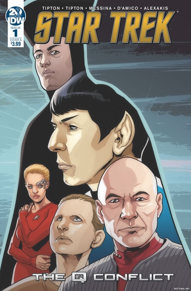 Star Trek Q Conflict Cover A