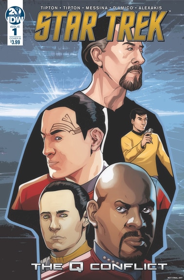 Star Trek Q Conflict Cover B
