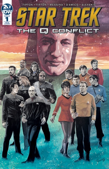 Star Trek Q Conflict Cover D