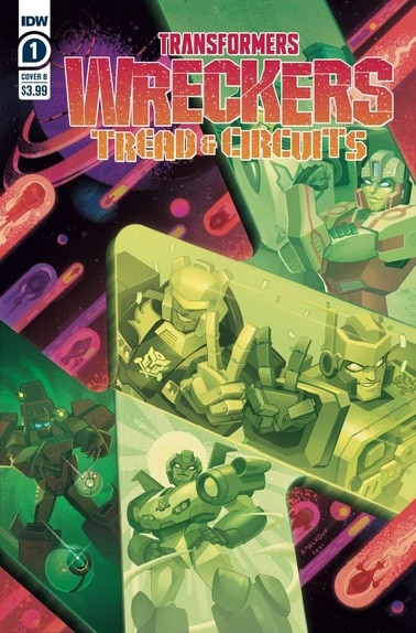 Transformers Wreckers Tread & Circuits #1 Cover B