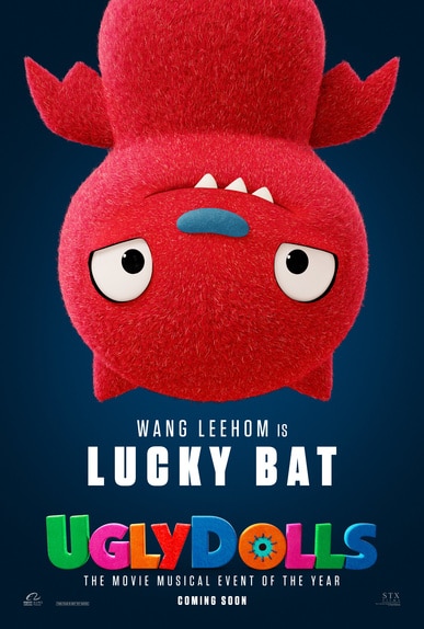 UglyDolls character poster Lucky Bat
