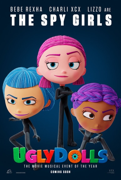 UglyDolls character poster The Spy Girls