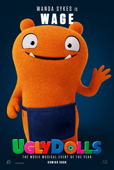 UglyDolls character poster Wage