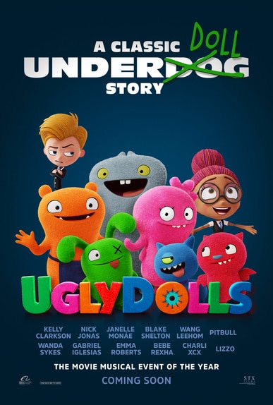 UglyDolls character poster