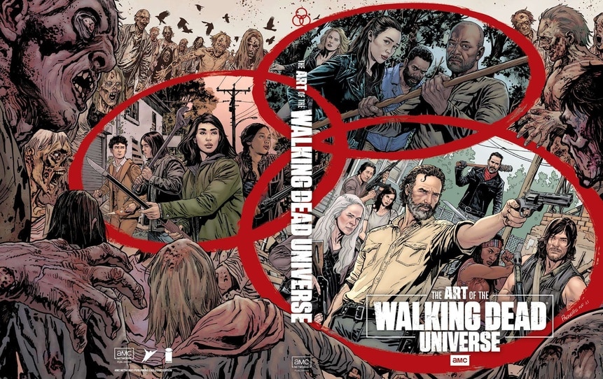 ART OF THE WALKING DEAD UNIVERSE Cover