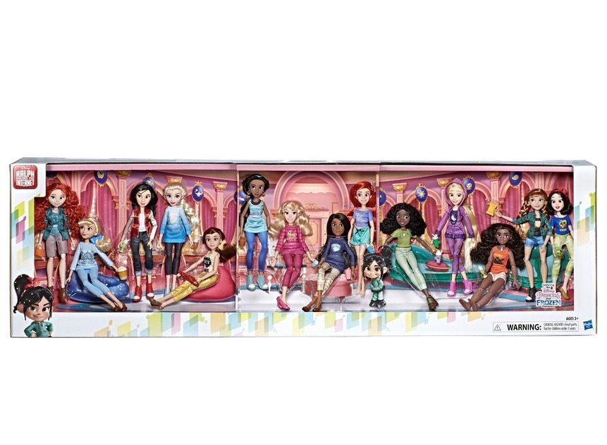 Hasbro Disney Princess and Frozen Wreck it Ralph Breaks the Internet Ultimate Fashion Doll Pack