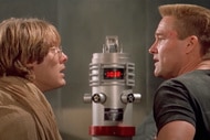 A still from the film Stargate (1994).
