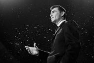 American writer and actor Rod Serling In 'The Twilight Zone'