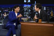 M. Night Shyamalan During An Interview With Host Jimmy Fallon