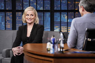Amy Poehler on Late Night with Seth Meyers