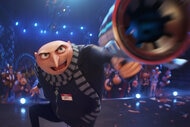 Gru in the new Despicable Me movie