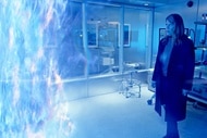 General Eleanor Wright stands in front of a portal on Resident Alien Episode 308.