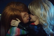 Chucky and Tiffany kiss on Chucky Episode 308.