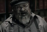 George R.R. Martin appears as a rotting zombie in Z Nation Episode 208.