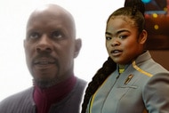 Avery Brooks in Star Trek: Deep Space Nine's series finale, and Kerrice Brooks on Star Trek: Starfleet Academy.
