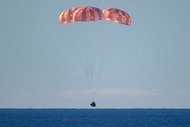 Artemis II splashdown