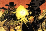 Django Unchained Zorro comic book header