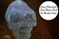 Indiana Jones Crystal Skull Roswell inset