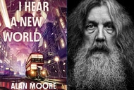 I Hear a New World Alan Moore split screen header
