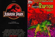 Jurassic Park poster comic split header
