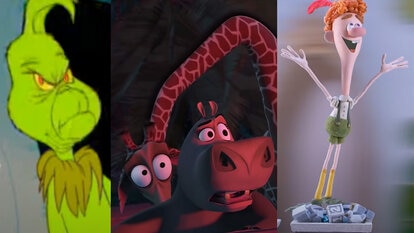 How the Grinch Stole Christmas! (1966); Merry Madagascar (2009); Elf: Buddy's Musical Christmas (2014)