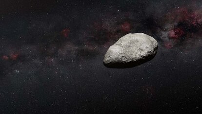 JWST Asteroid Illustration