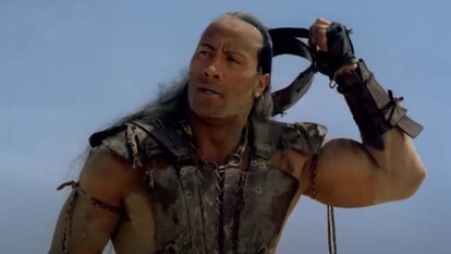 Dwayne "The Rock" Johnson in The Scorpion King (2002)